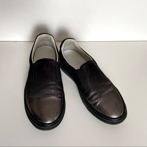 Maison Margiela Metallic Suede Sneakers